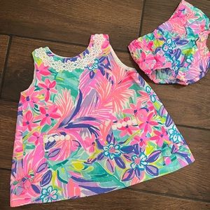 Lilly Pulitzer Dress. 2 Piece Set. 6-12 months.